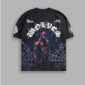 Darc Sport Spider-man Energy Premium Oversized T shirt “With great power”